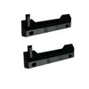 JILINWEI 2Pcs Mounting Feet for ToughBuilt StackTech,Mounting Plate Brackets Cleats Compatible with ToughBuilt StackTech,Black