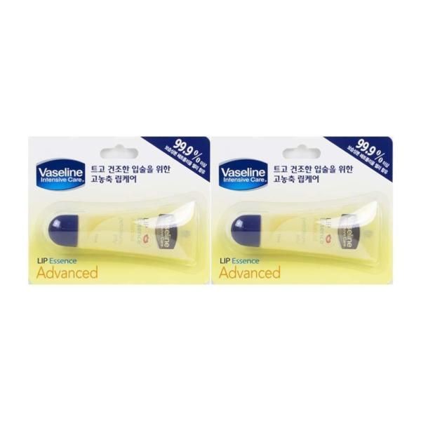 Vaseline Intensive Care Lip Essence Advanced 10ml 2 Pack Lip Lip Moisturizing Lip Gloss Lipstick