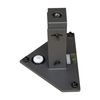Pool Fence Drill Guide with Bubble Level, Adjustable Tilt Angle, Anti-Slip Drilling Aid, Black