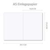A5/C5 sets, two colourful cards with envelope and insert 10 Sets 11-Orange