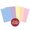 Hunkydory - Adorable Scorable Cardstock - A3 Pastel Selection