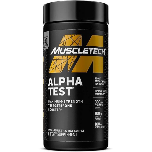 Muscletech Alpha test 120 capsules