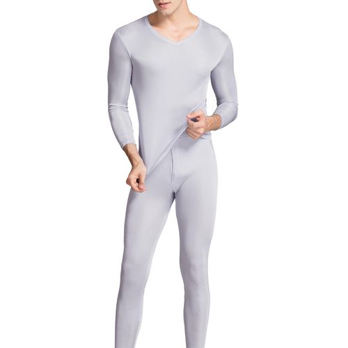 Grenasasilk Men’s Mulberry Silk Thermal Underwear Set