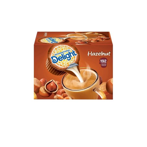 International Delight Hazelnut Coffee Creamer Singles (192 ct.)