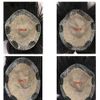 Dreambeauty Men's Partial Wig, Black, 100% Human Hair, Fully Hand Planted, Natural, Breathable, Artificial Skin, Growth Short Wig (16 x 21 cm))