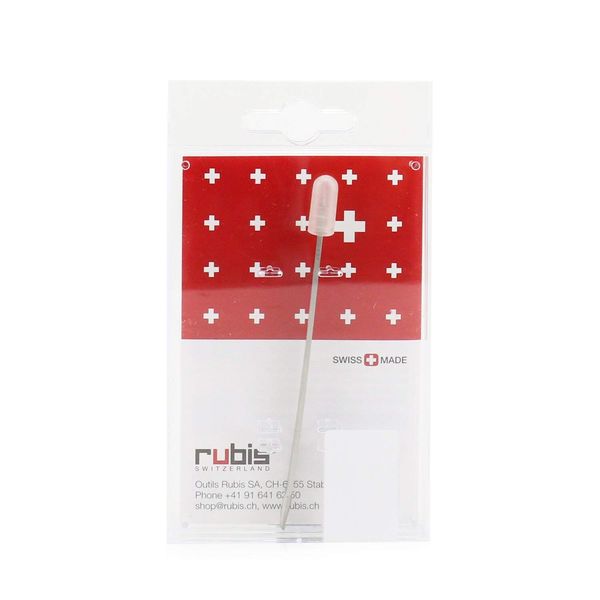 Rubis Push & Clean Stainless Steel Cuticle Pusher & Nail Cleaner 1L902