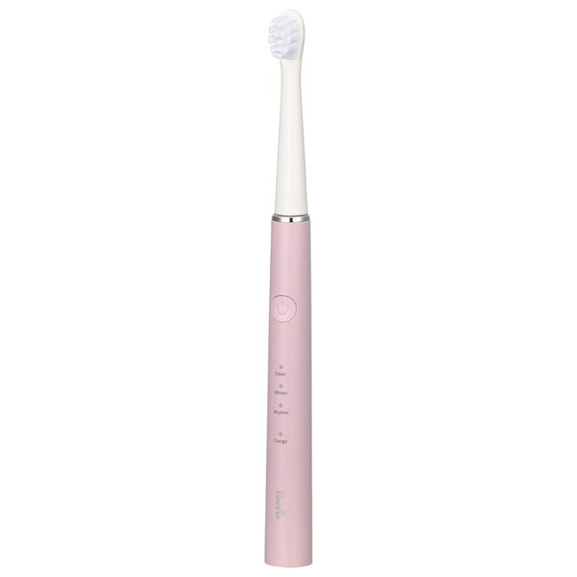 Ohm Electric HB-C548K-P High Power Sonic Toothbrush (Waterproof Type, IPX7, USB Rechargeable, Includes 2 Dedicated Brushes, Pink)