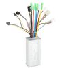 36V 48V 22A Electric Controller, 500W Electric Cycle Brushless Motor Controller with Lamp Wire Controller, Electric Scooter Speed Controller Electric Scooter Control Panel for