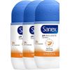 Sanex Women´s “Dermo Sensitive” Deo Roll-on for Sensitive Skin, 50 ml, Pack of 3