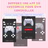 IINE Wireless Controller with Charging Dock – for PC, Switch, Android, iOS, Wireless & Wired Gamepad with Macro, Turbo, 6-Axis Motion, Rumble, Headphone Jack, Ergonomic Controller for Small Hands (Blue)
