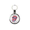 Rolling Stones - And Spinner Keyring with US Tongue Logo, multicoloured, S