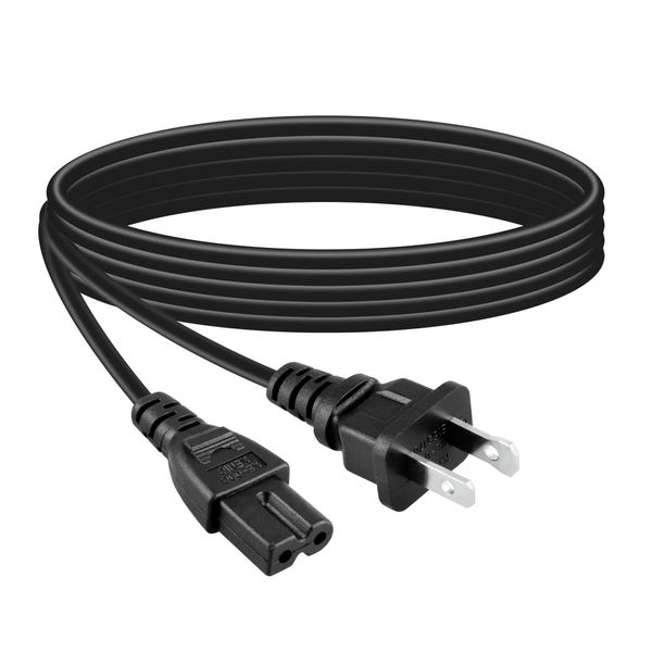 Aprelco 6ft AC Power Cord Cable Compatible with Monster Rockin Roller Mini RR-Mini Wireless Speaker