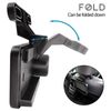 Car Back Seat Organizer Storage Tray Table Cup Holder Phone Mount Universal