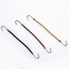 BinaryABC Ponytail Hooks Holder Bungee Bands,18Pcs