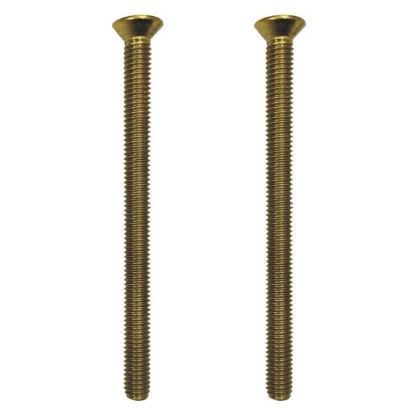 Upvc Door Handle 6mm M6 Screws 2X Gold Security Handle Match