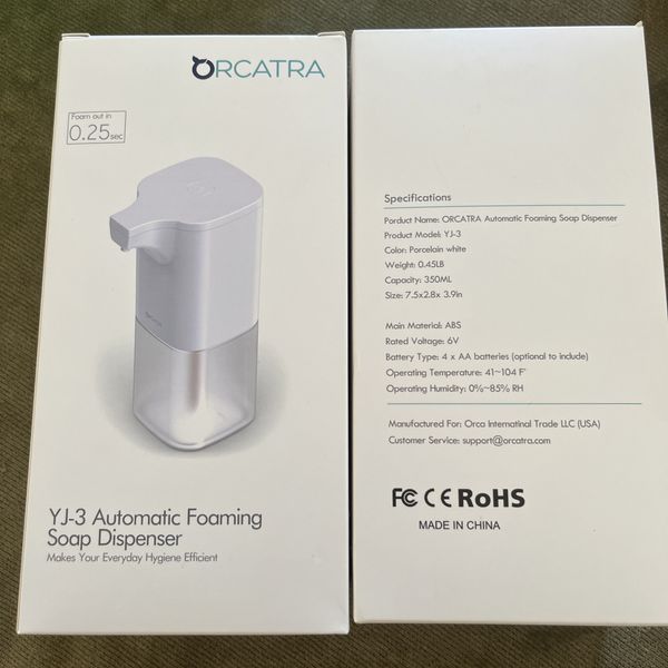Orcatra Automatic, Foaming Soap Dispenser