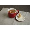 KINTO 23626 Cup & Saucer, Warm Cafe Sweets, Brown