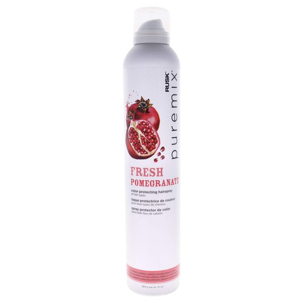 Rusk Puremix Fresh Pomegranate Color Protecting Hairspray Unisex 10 oz