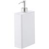 Yamazaki Tower Body Soap Dispenser, White, Rectangular