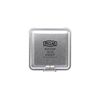 RGM TIN Case Square, Silver, Modern