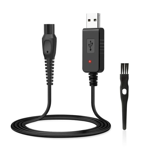 Lenink Charger for Philips Beard Trimmer,USB HQ8505 Charging Lead Power Cable for Philips Series 3000 5000 7000 9000 QP6520 QP6510,MG7710,Aquatouch,Precision,Bodygroom,Arcitec Shaver