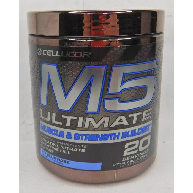 Cellucor M5 Ultimate Creatine Post Workout Icy Blue Razz 8.25oz - 234g