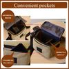 Rowaica Camera Bag, Small, Lightweight, Shoulder Case, Compact, SLR, Mirrorless, Stylish, Khaki, camera bag