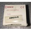 **NEW IDEC ABN210-R CONTROL UNIT PUSH BUTTON ROUND EXT. MOMEN#