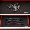 12PC ABS Socket Organizer Portable Socket Rail Holder for Toolbox 1/4" 3/8" 1/2"