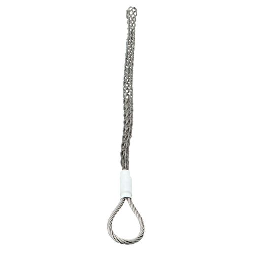 Abeicy 1 Pack Cable Pulling Grip, Electrical Wire Puller Sock, Stainless Steel Mesh Sleeve Lassos Strand for 15-18mm OD Cord, Flexible Cable and Wire