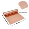 Uxney Copper Sheet Roll,0.02mm Thickness Copper Foil,4" Width x 11 FT Copper Strip Applicable to Various DIY Projects