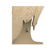 Coffee Bean Earrings for Coffee Lovers!, Zinc