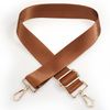 MESU Wide Purse Strap Adjustable Replacement Crossbody Shoulder Bag Brown