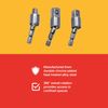 Amtech I6360 3 Piece Universal Joint Adaptor Set