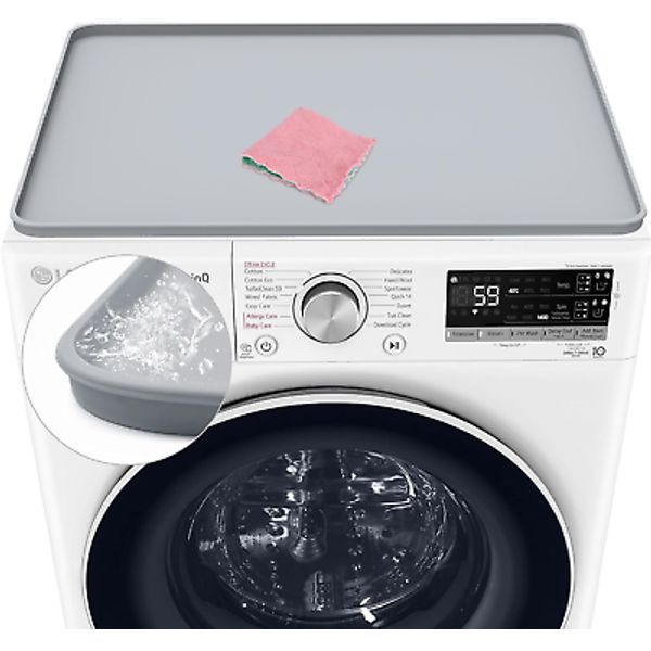 1 Washer and Dryer Covers 23.6“X19.7"Washer and Top Protector Non-Slip Washing