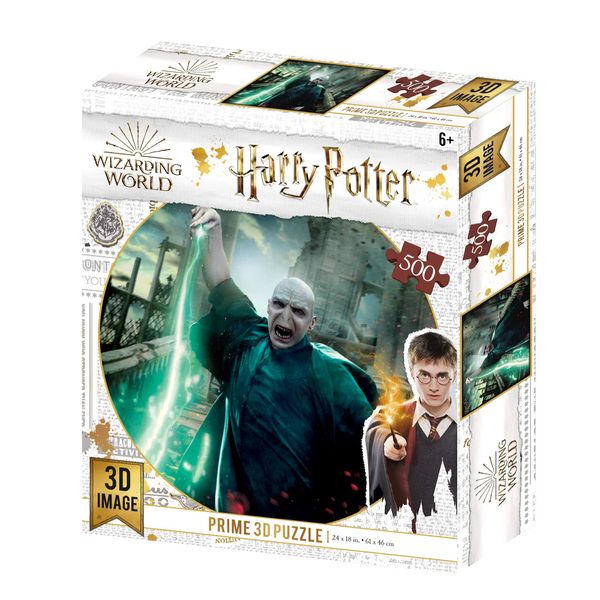 Harry Potter HP32560 3D Effect 500 Piece Voldemort Puzzle