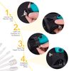Rotary Multi Tool Cutting Guide Attachment Kit HSS Router Drill Bit Rotary Multi Tool Cutting Guide Attachment Kit Controlled Cutting - 11 Set