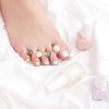 SHAREYDVA Charedova Toe Separator, Pearl x Crystal