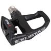 Exustar Keo Pedals and Cleats - (Black/ Red)