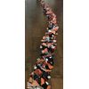 Orange and Black Fabric Halloween Garland
