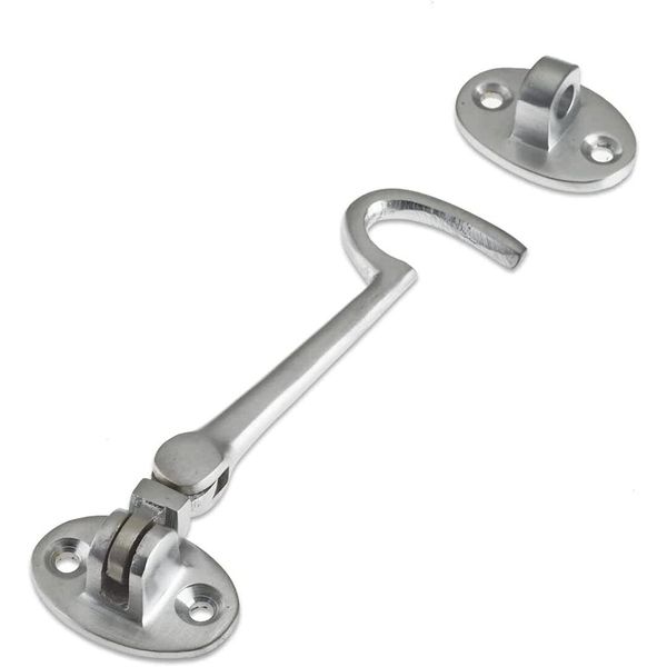 Cabin Hook 150mm Satin Chrome From The Door Handle Store