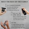 Davines shampoo and hair milk
