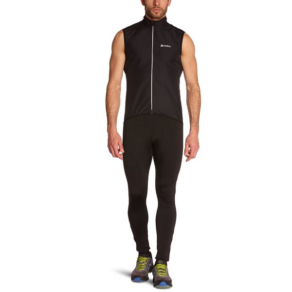 Odlo Men's Vest Flame Cycling Windproof - Black, X-Large