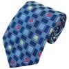 Men's Grey Ladybug Check Neck Tie