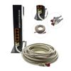 freiwerk Network cable Cat.6 2m gray - 1 x Ethernet cable Lankabel Cat6 Lan network cable Sftp Pimf patch cable 1000 Mbit s