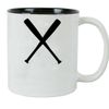 Personalized Custom Baseball, Softball 11 oz White Ceramic Coffee Mug with White Gift Box