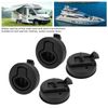 61mm/2.4in Marine Flush Pull Slam Latch, Round Pull Latch Embedded Type Boat Cabinet Hardware for Hatches Yachts RVs