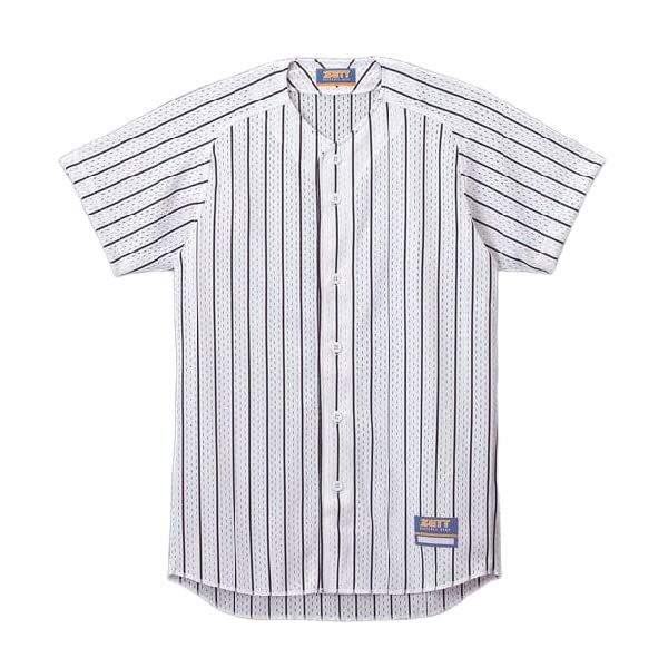 Zett BU521 Baseball Uniform Shirt (Stripe Mesh)