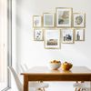 Gallery Wall Frame Set, Gold Picture Frames Collage Wall Decor for Stairway Wall