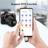 Micro SD Card Reader, USB 3.0 Type-C to Micro SD SDHC SDXC OTG Reader, Type C TF Memory Card Reader, OTG SD Card Reader With USB C to USB Adapter Compatible with Phone Mac Windows Galaxy (Silver)